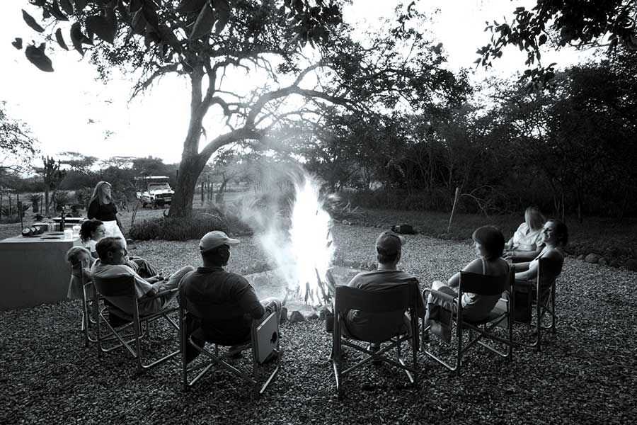 If you're a sucker for campfires, Shayamoya Bush Camp is the place for you.