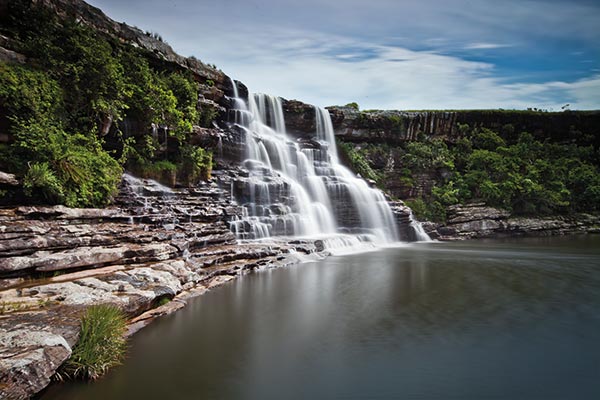 Horseshoe Falls, in Mkambati Reserve. Photo by Scott Ramsay.