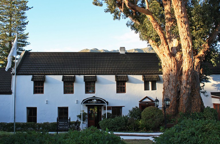 Walk in the footsteps of history and sleep in a four-poster bed at Grabouw's Houw Hoek Inn. Photo by Rachel Robinson. 