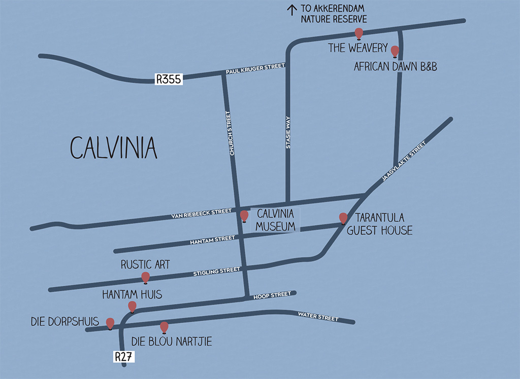 Calvinia map