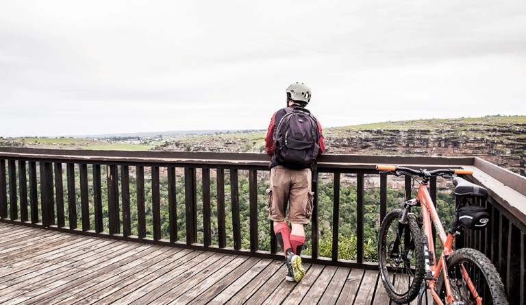 Mountain bike trails - Clearwater - View of the Umtamvunu River.