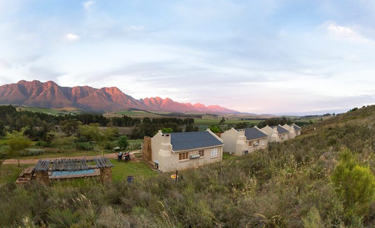 Oewerzichtâ€™s Uitsig cottages, just outside of Greyton.