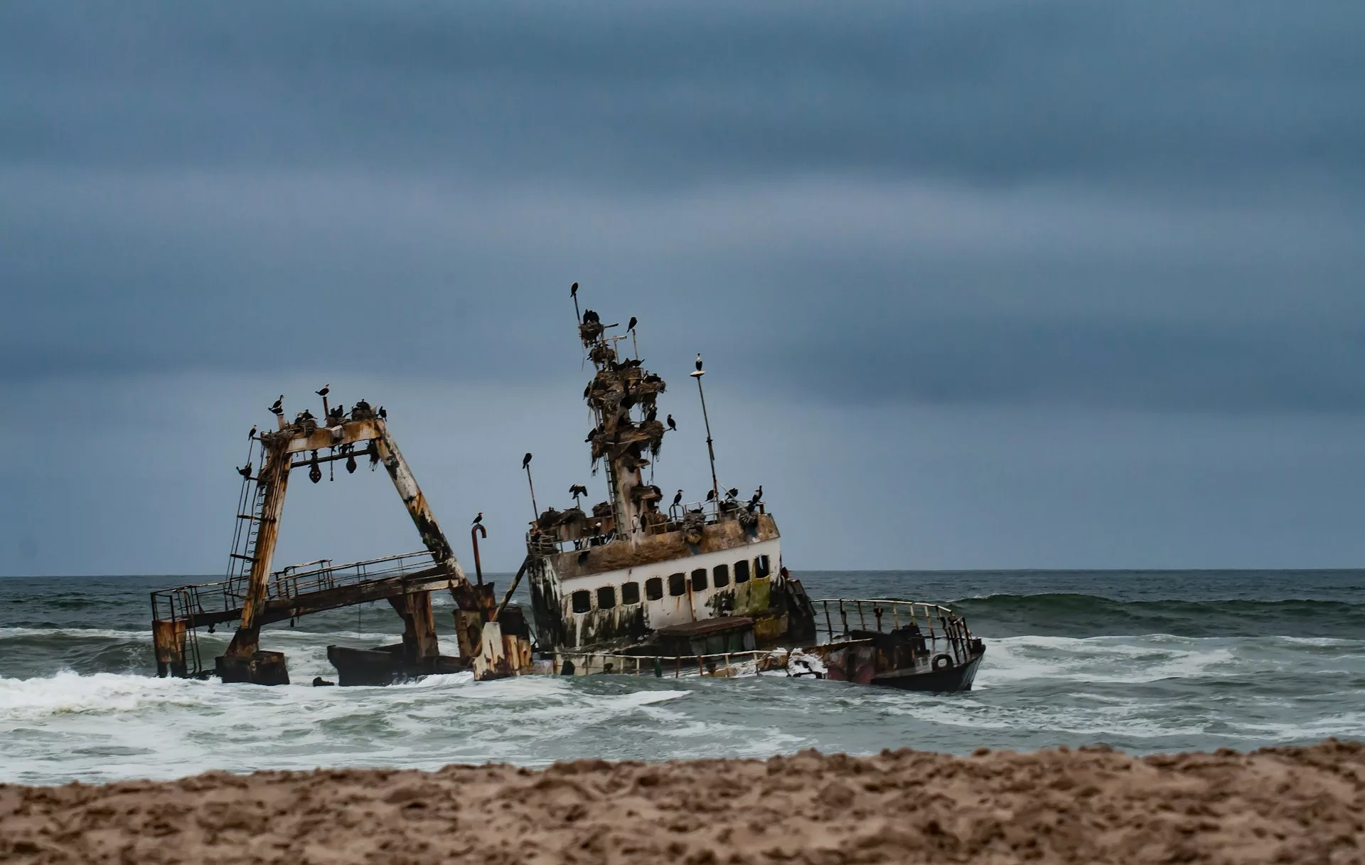 Photo: Getaway Namibia's Skeleton Coast: A 500km Stretch of Shipwrecks and Enduring Wildlife