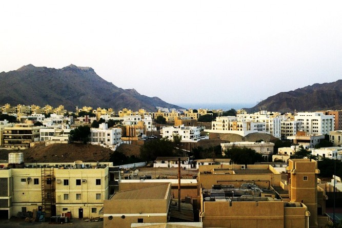 View of Ruwi, Muscat