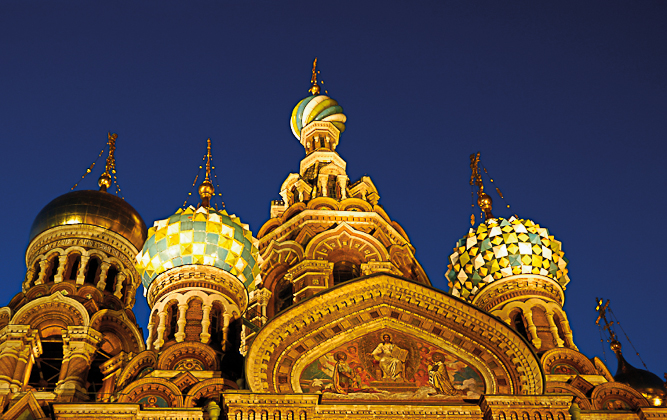 Russian Orthodox Church, St Petersburg, Russia