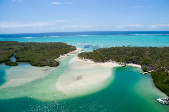 Ile Aux Cerfs (an island on the east coast) is famous for its sandy beaches, beautiful lagoon and great selection of water sports on the island.