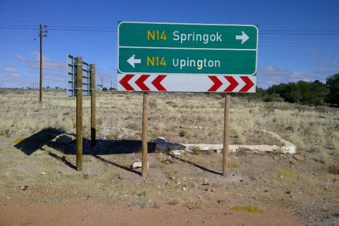 Funny signs of the week, Namibia