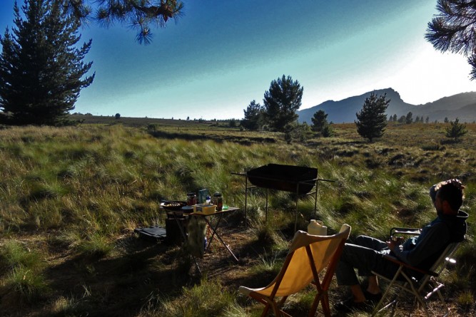 Early morning in the Matroosberg campsite