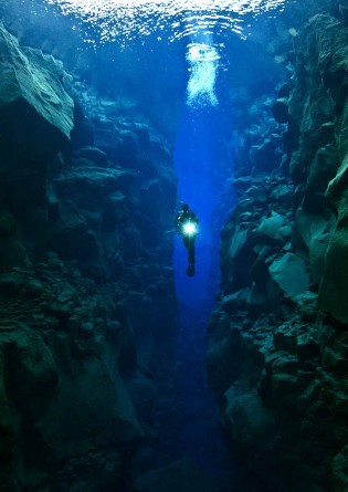 Diving, Silfra Crack, Iceland, Geoff Spiby