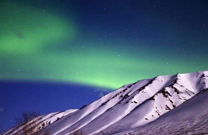 Akureyri, Aurora Borealis, Northern Lights, Iceland, Geoff Spiby