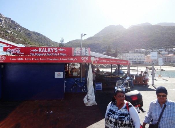 Kalkies Restaurant in the Kalk Bay Harbour 