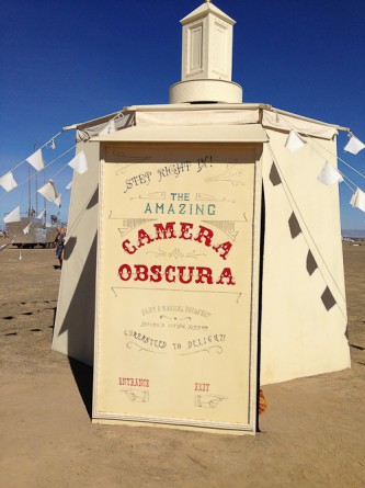 Camera Obscura at Afrikaburn 2013