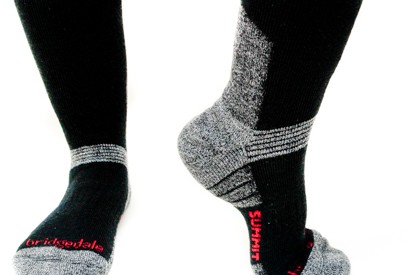 These Wool Fusion socks have great wicking quality keeping your feet dry and warm