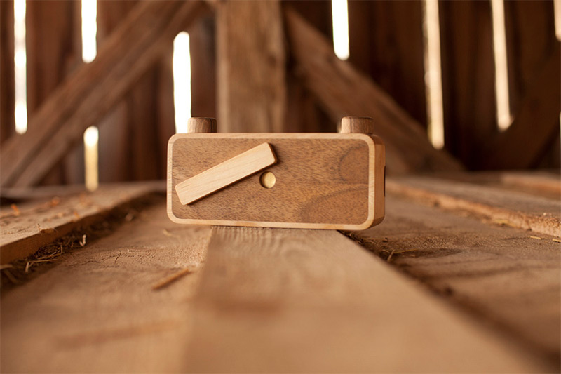OMDU wooden pinhole cameras