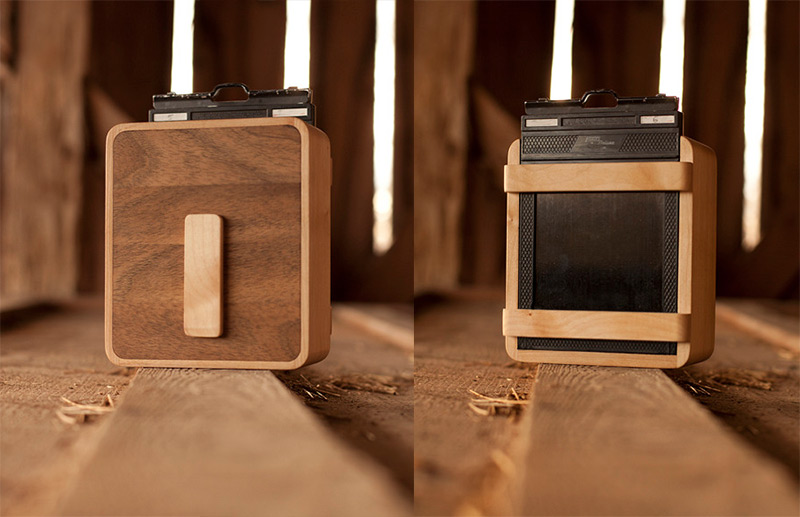 OMDU wooden pinhole cameras