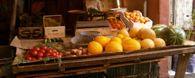 Fruit stall, Marrakech