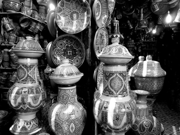 Ceramics Stall, Marrakech