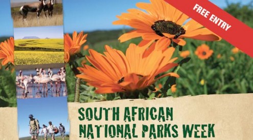 national parks week, SANParks