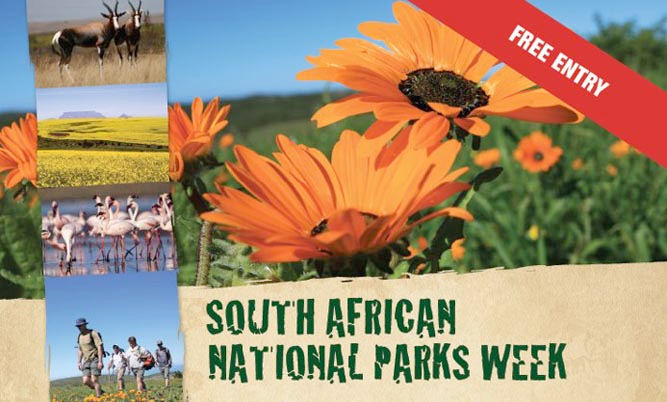 national parks week, SANParks