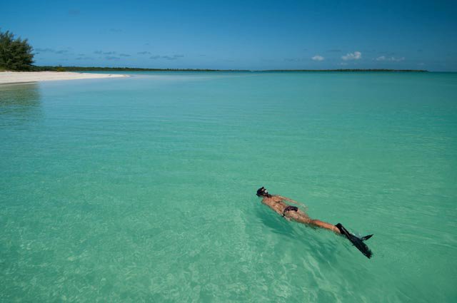 Snorkelling, mozambican island