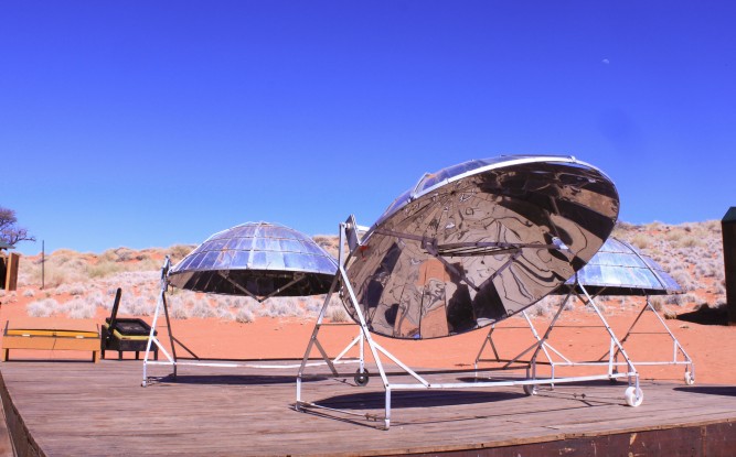 solar cooker namibia