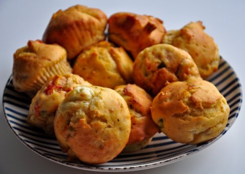 Picnic recipe: savoury muffins