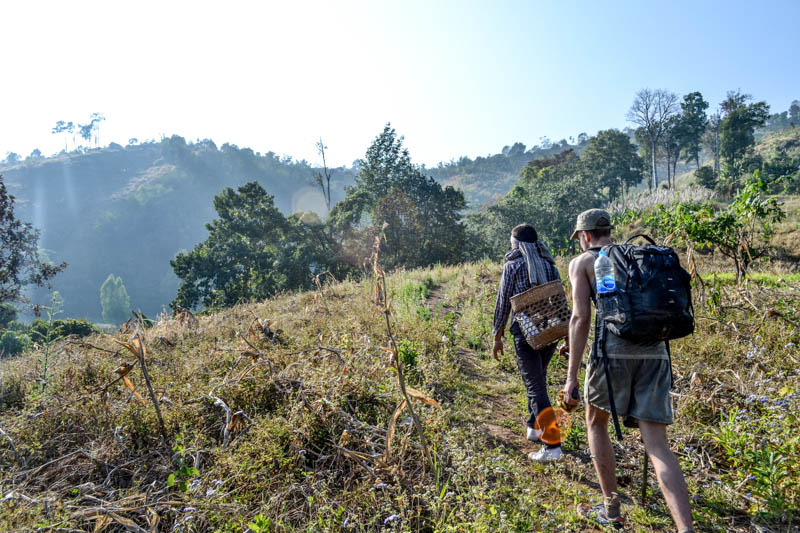 Off we set on the jungle trek - arguably the best part of our trip. Photo by Melanie van Zyl