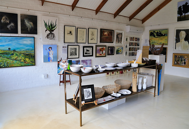 Paintings, ceramics and more at The Gallery