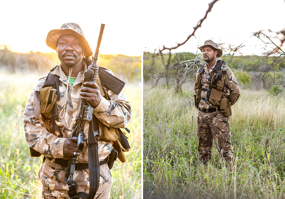 Typical attire consists of a radio and rifle, with each ranger taking turns carrying them. Photo by Teagan Cunniffe