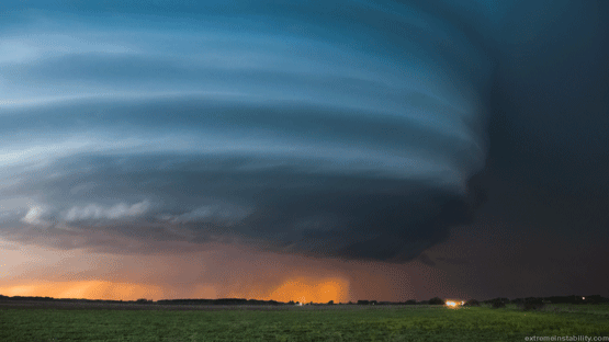 Storm gif by Mike Hollingshead