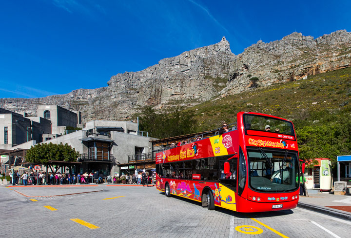 City sightseeing - Cape Town City Tour Red Bus Route