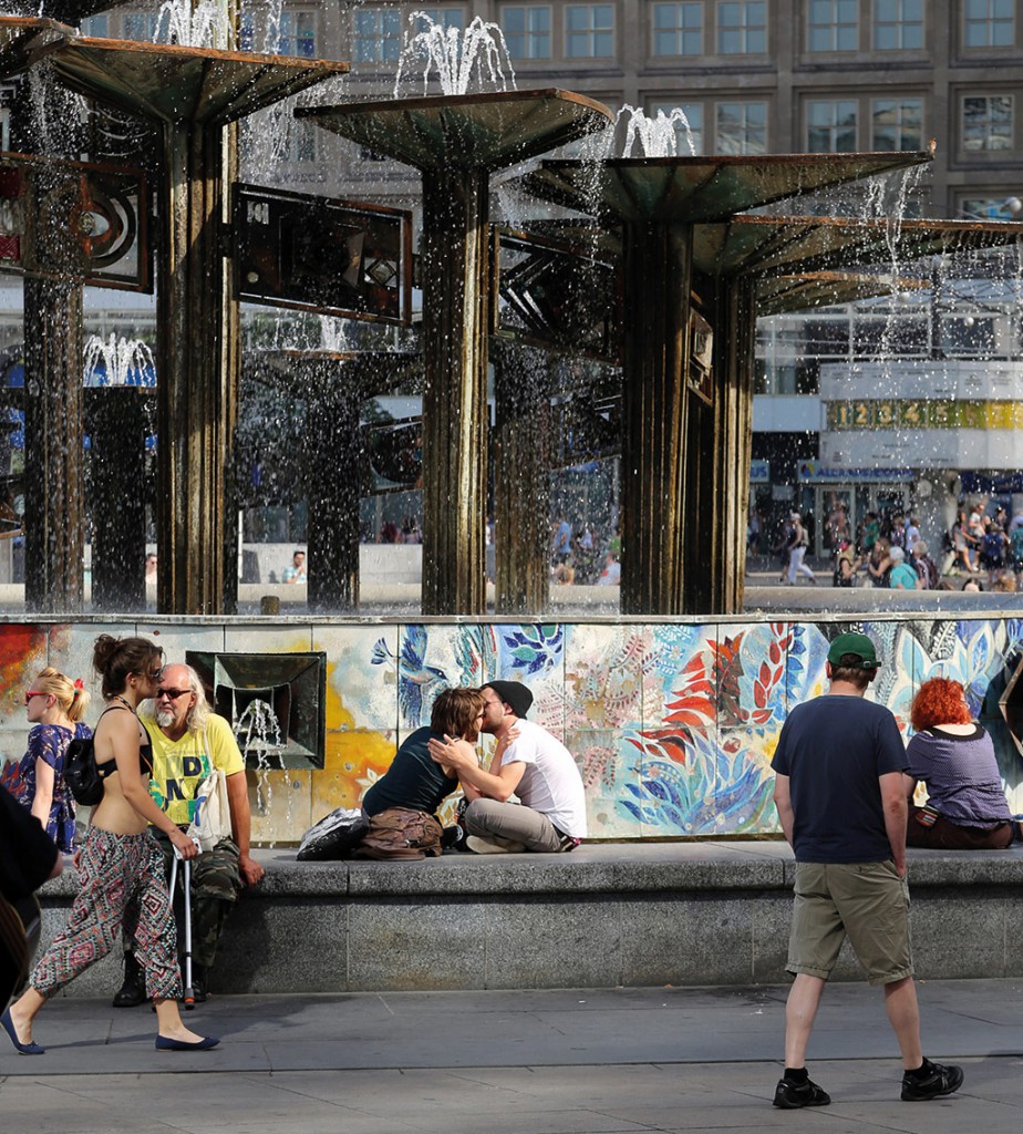 The public square of Alexanderplatz