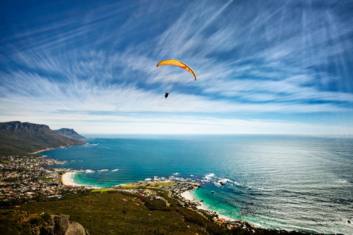 Things to do in Cape Town - paragliding
