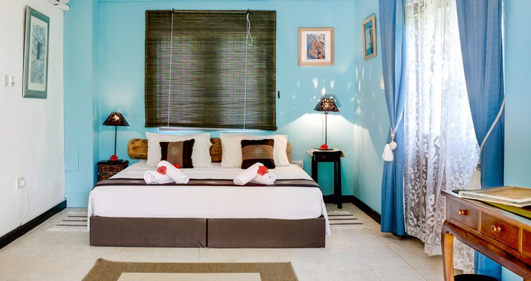 The Jasmine suite at Maison Soleil.