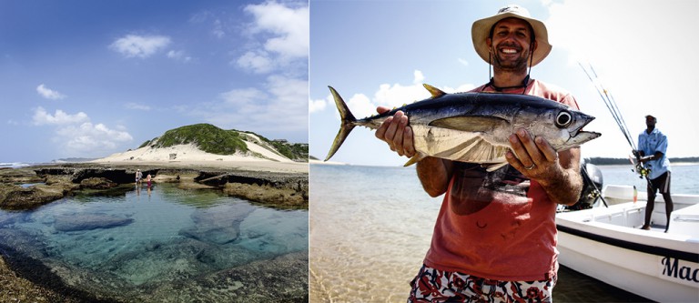 Machangulo Beach Lodge fishing charter. Photos by Jacques Marais