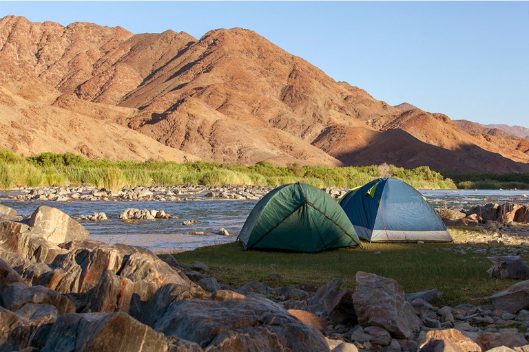 Camping here with the Orange River on your doorstep is incomparable. 