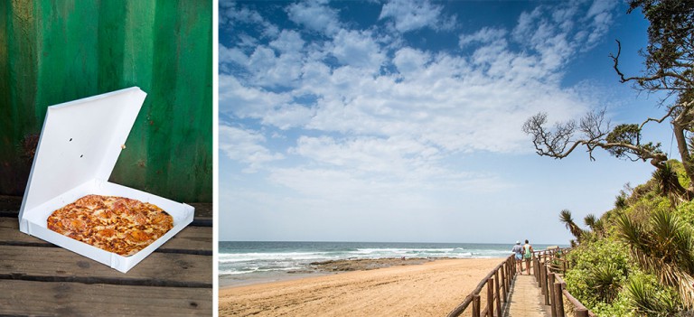 Getting closer to Durban, we stopped at Zinkwazi beach for a pizza. Its one of the more known options on this list, but between the sea and estuary your dogs and kids will thank you. 