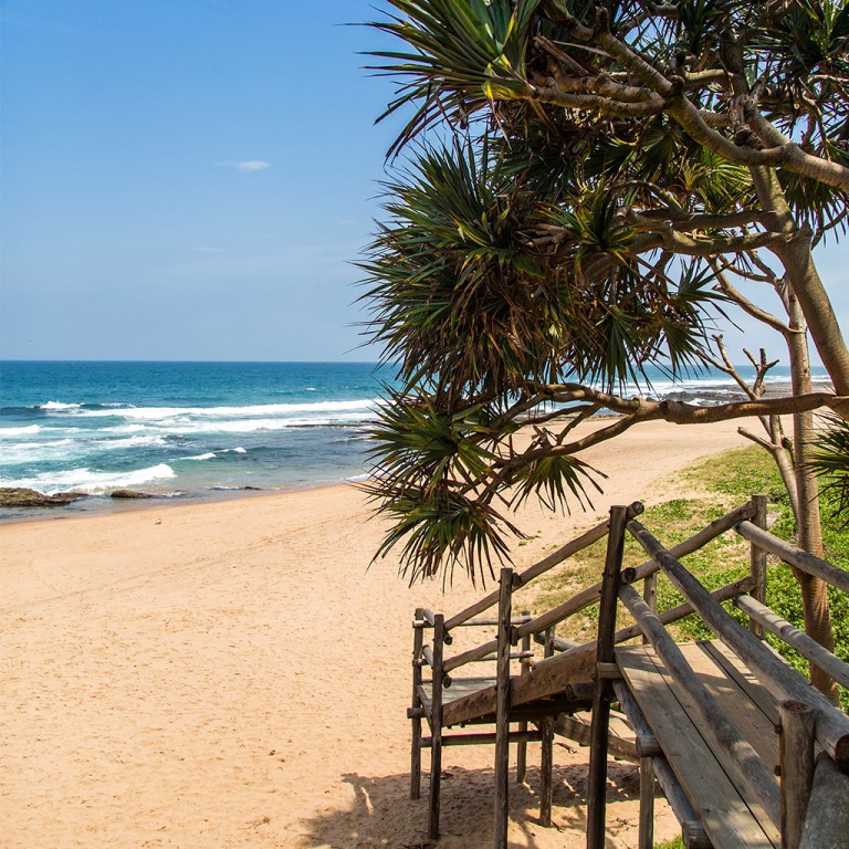 Christmas Bay is the quieter option of Ballitos beaches, under an hour from Durban. 