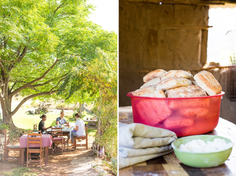 Leopard Trail - Veros restaurant, started and run by Veronica herself, serves fresh, hot roosterkoek which you can have with butter and honey or cheese and tomato.