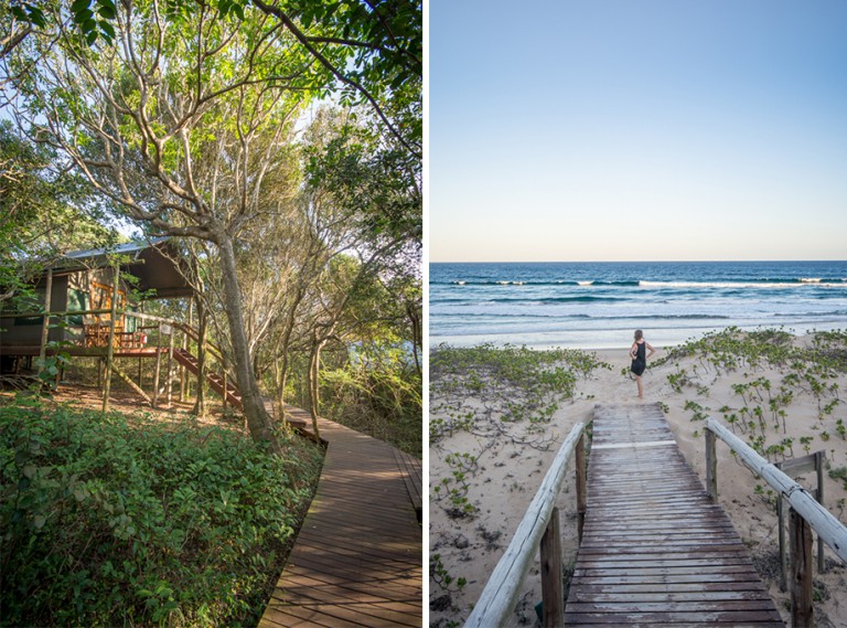 Boardwalks that lead straight onto postcard-perfect beaches.