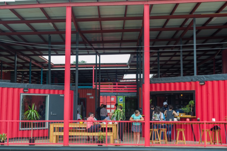 27 Boxes in Melville is an innovative mall built with shipping containers housing mostly local businesses of artisan goodies. Photo by Vuyi Qubeka 