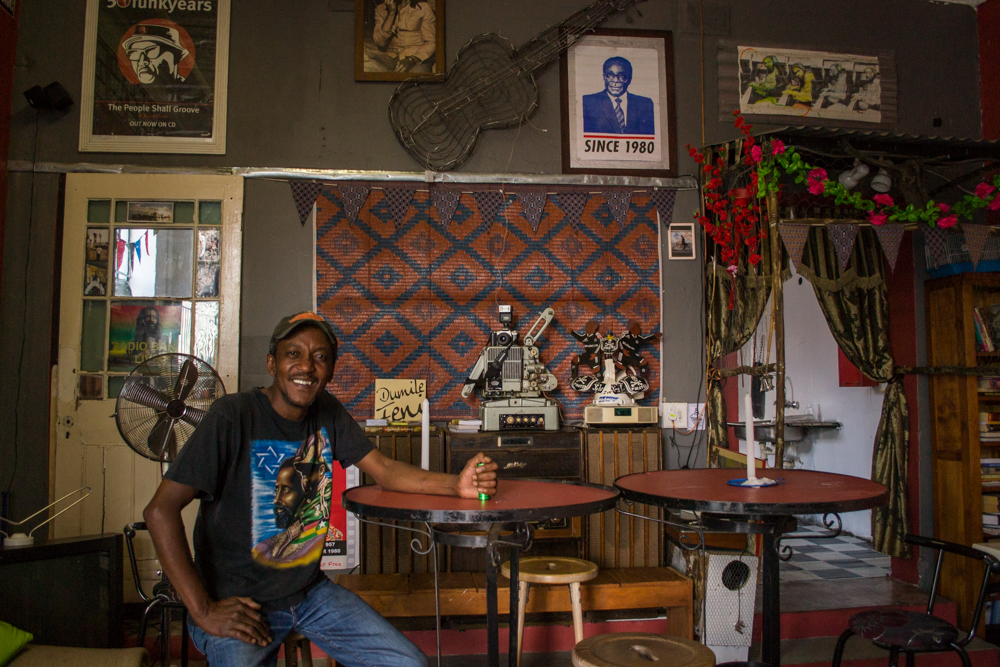 Sifiso Ntuli has always been keen on furthering the arts and his contribution in the area of Brixton is large, and an important one. The Bantu Kitchen is worth a visit for the food a weekly film or doccie screenings and conversations with bra Sifiso. Photo by Vuyi Qubeka