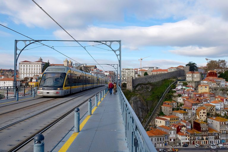 Portos rail and tram network means getting to and around the city is a breeze, and often dramatically scenic.