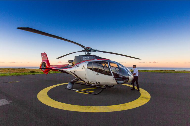 Arguable the best way to see the dramatic landscapes of Reunion Island is by helicopter
