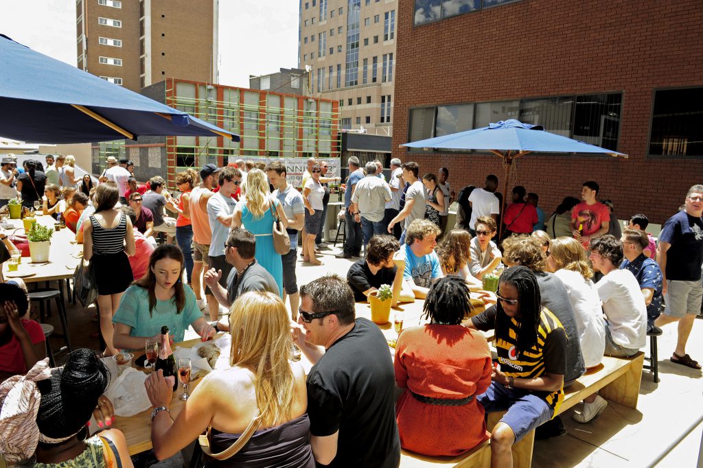 The Neighbourgoods market in Braamfontein on a Saturday. Photo by South African Tourism.