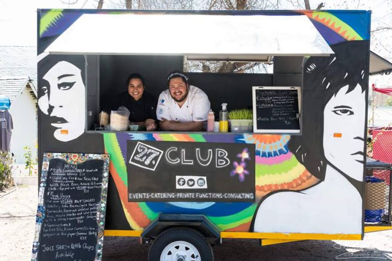 The colourful food truck can be found all around Johannesburg.
