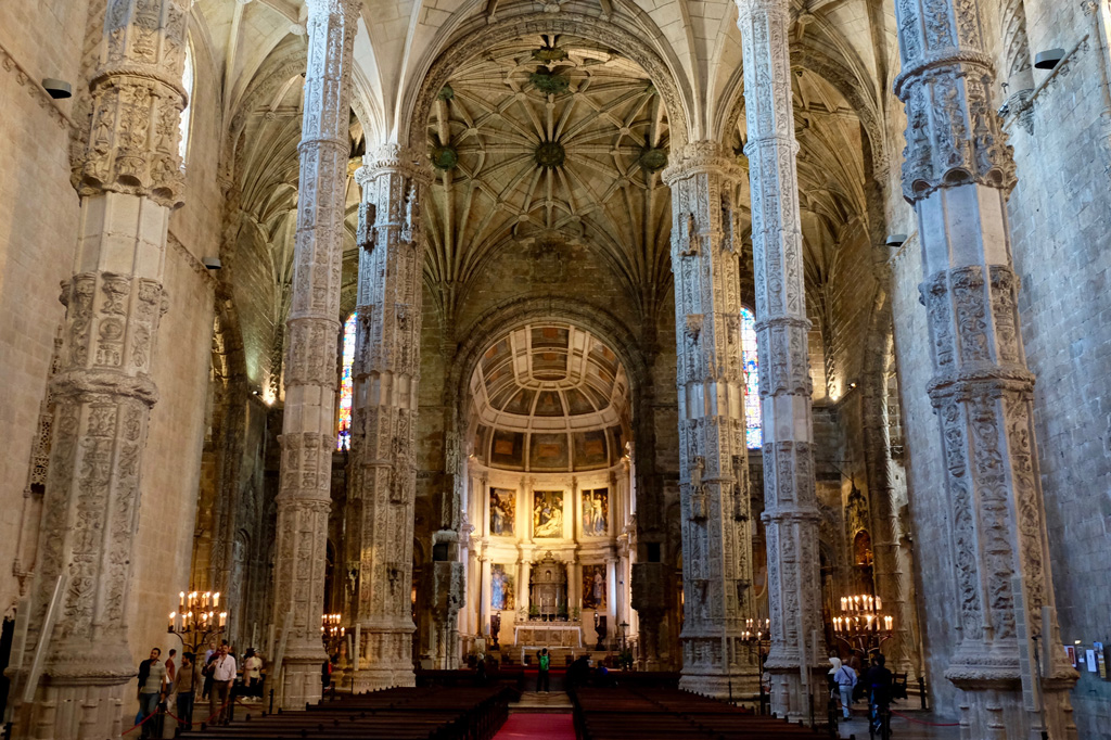 Inside Igreja Santa Maria de BelÃ©m