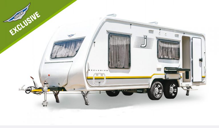 The 2017 Exclusive, from the new Jurgens range of caravans. 