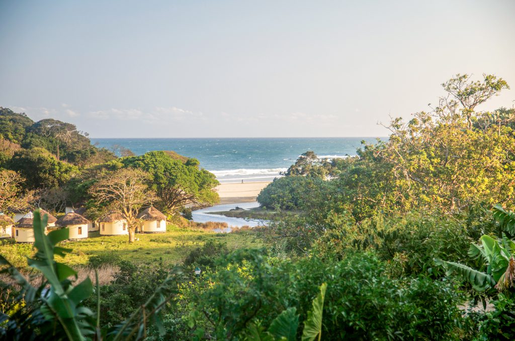 A view of Second Beach in Port St Johns from Amapondo Backpackers. Photo by Vuyi Qubeka.