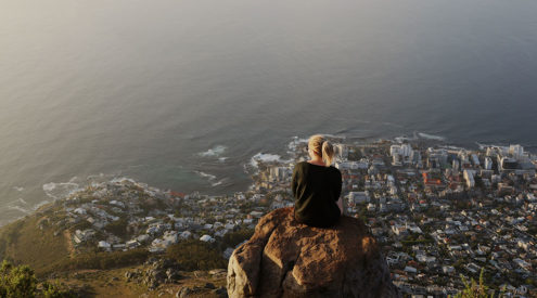 The view from the summit of Lion's Head makes the trail worth climbing. Photo: Nadine Hondebrink.